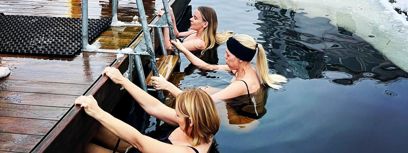 Introduksjon i Wim Hof metoden kombinert med badstue